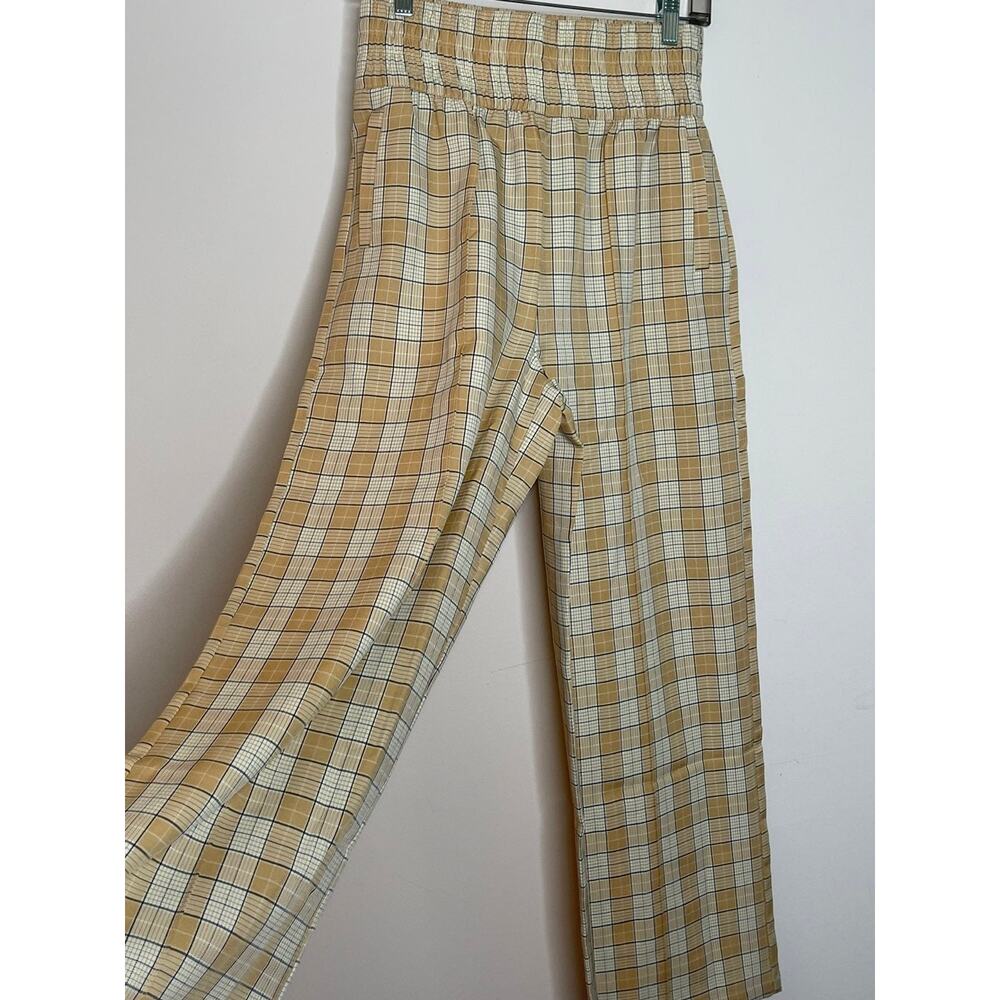 Asos x Collusion high waist plaid trousers size 6
